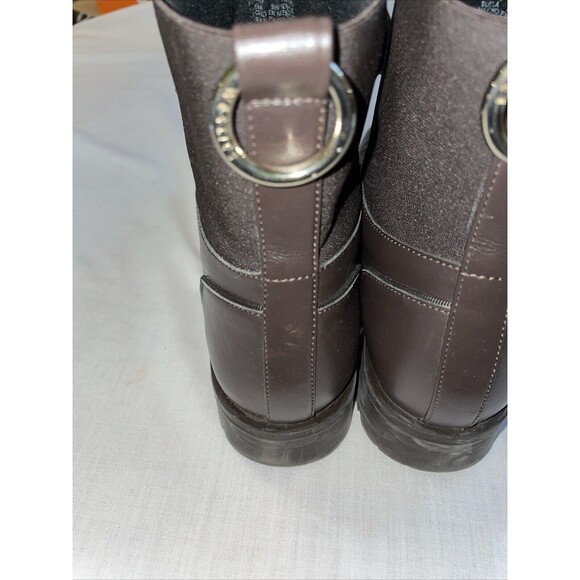 Westies Women’s Ankle Boots Size 7.5 M Brown Leather Going Out Party Outdoors - Picture 11 of 12